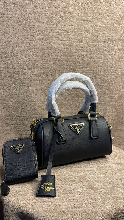 Elegant  Saffiano Leather Handbag