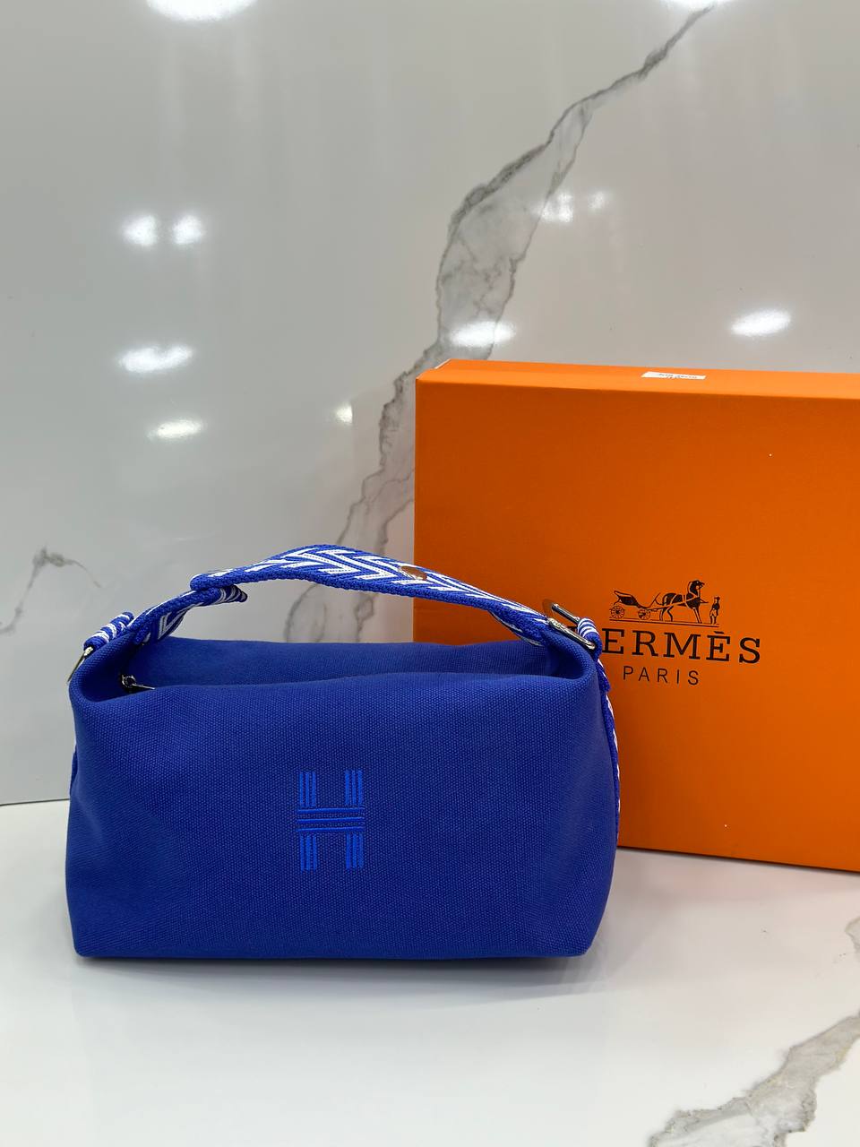 💥Hermès Bride-à-Brac Case / Pouch (Travel Canvas Bag)