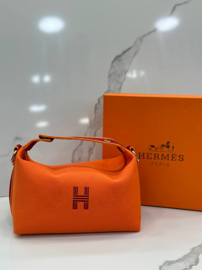 💥Hermès Bride-à-Brac Case / Pouch (Travel Canvas Bag)