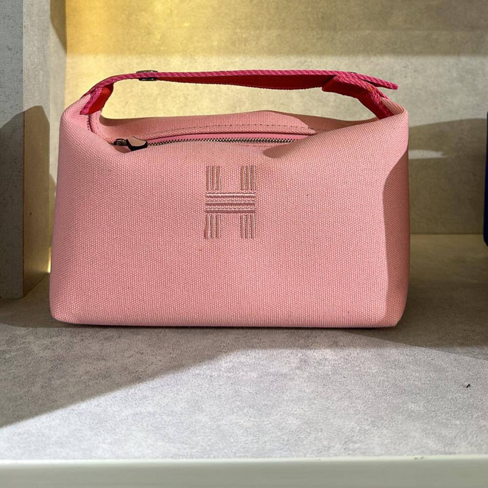 💥Hermès Bride-à-Brac Case / Pouch (Travel Canvas Bag)