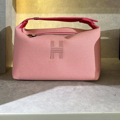 💥Hermès Bride-à-Brac Case / Pouch (Travel Canvas Bag)