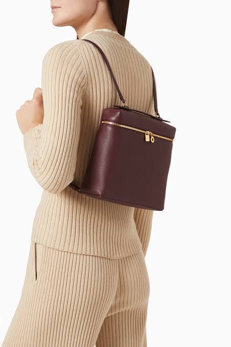 Loro Piana Extra Pocket L19 Grained Leather Bag