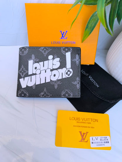 Louis Vuitton Bifold Wallet - Bold Graphic Print