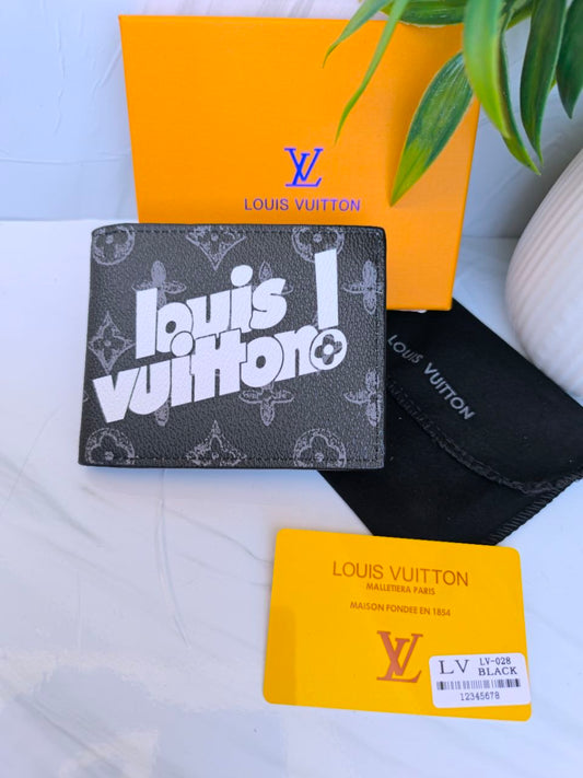 Louis Vuitton Bifold Wallet - Bold Graphic Print