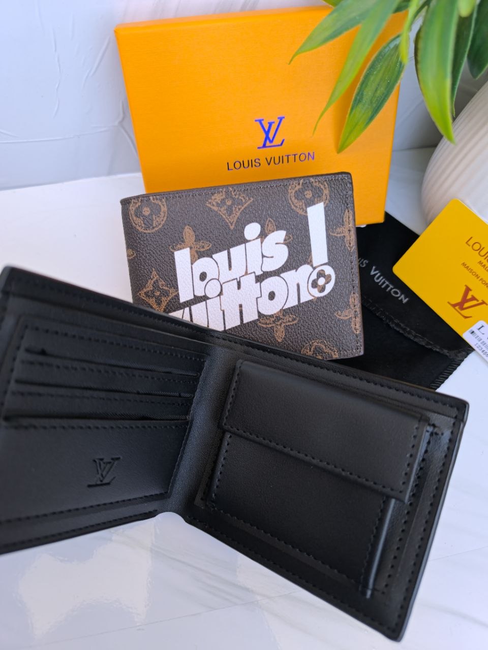 Louis Vuitton Bifold Wallet - Bold Graphic Print