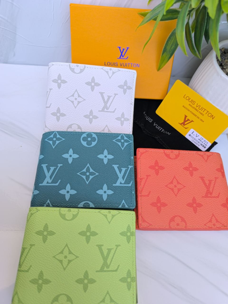 Louis Vuitton Multiple Wallet - Colorful Monogram Collection