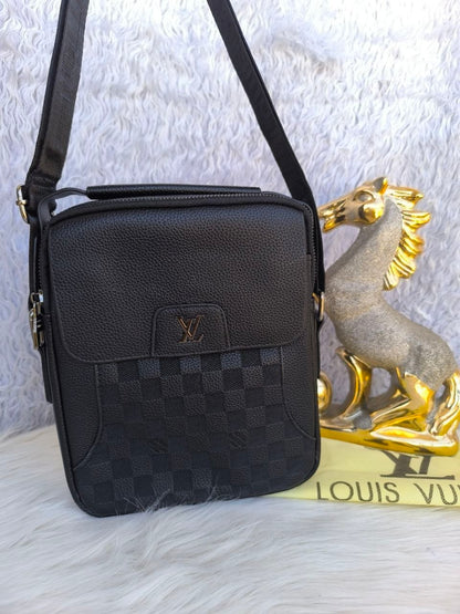 Premium Leather Crossbody Messenger Bag